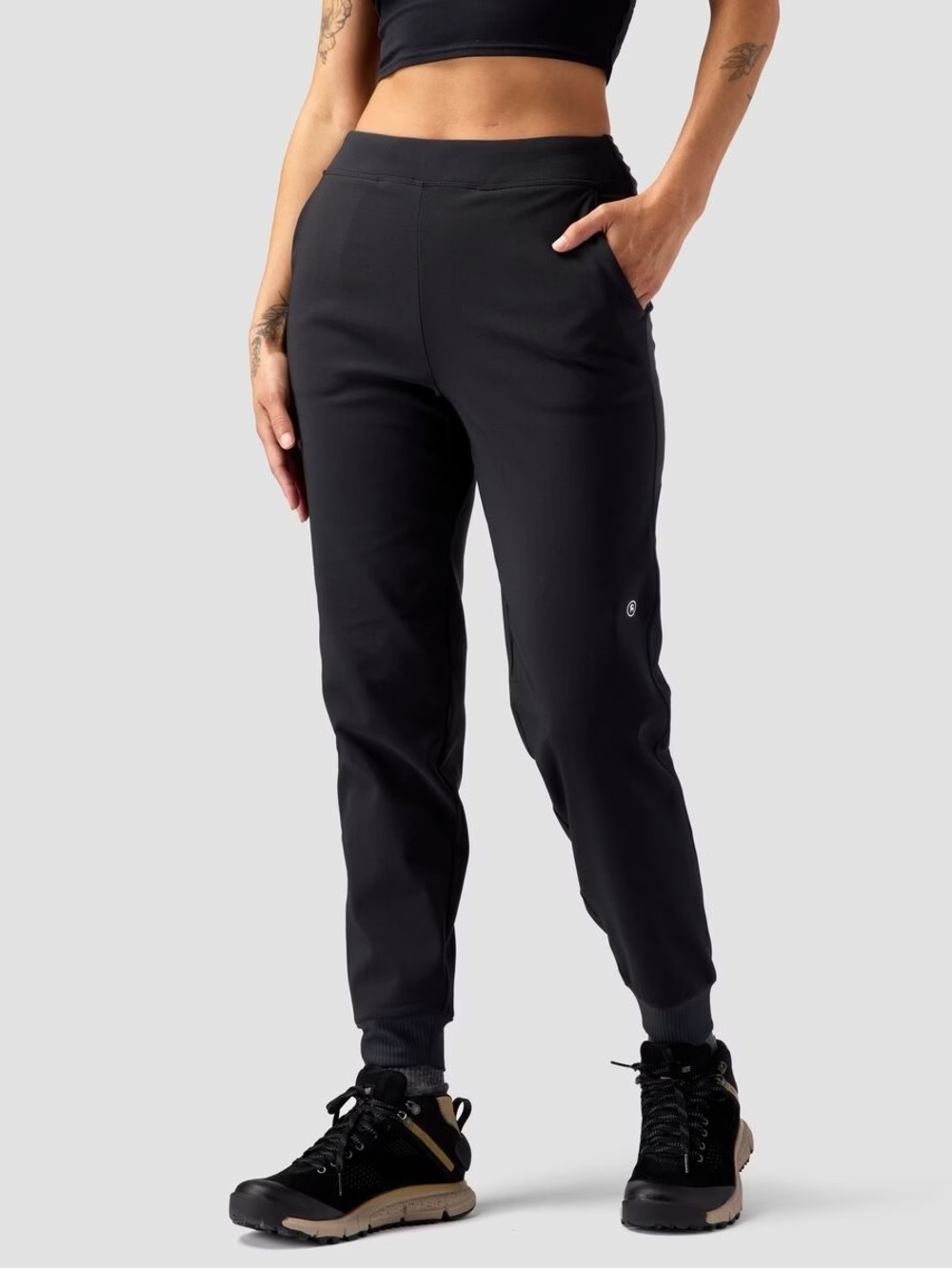 Backcountry | BGA Destination Softshell Fleece Jogger Pant | Black | Size XS